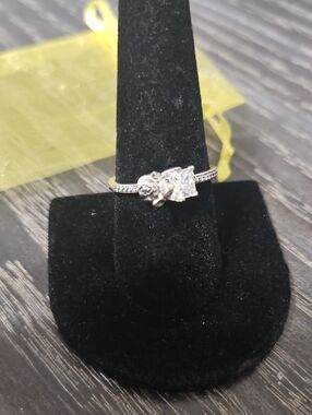 Pandora Stitch And Stone Ring 9.5